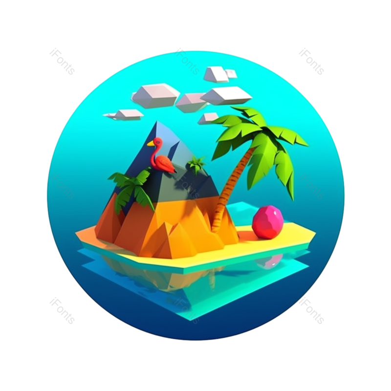 标签图片,天空元素,灯塔PNG,夏天免抠素材